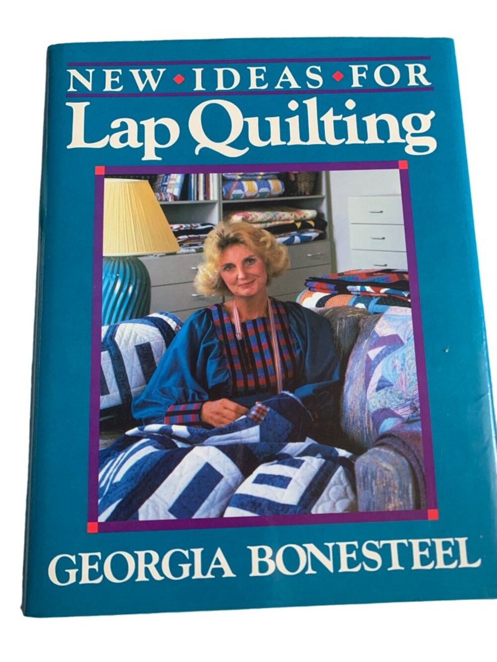 New Ideas for Lap Quilting Pattern Book By Georgia Bonesteel